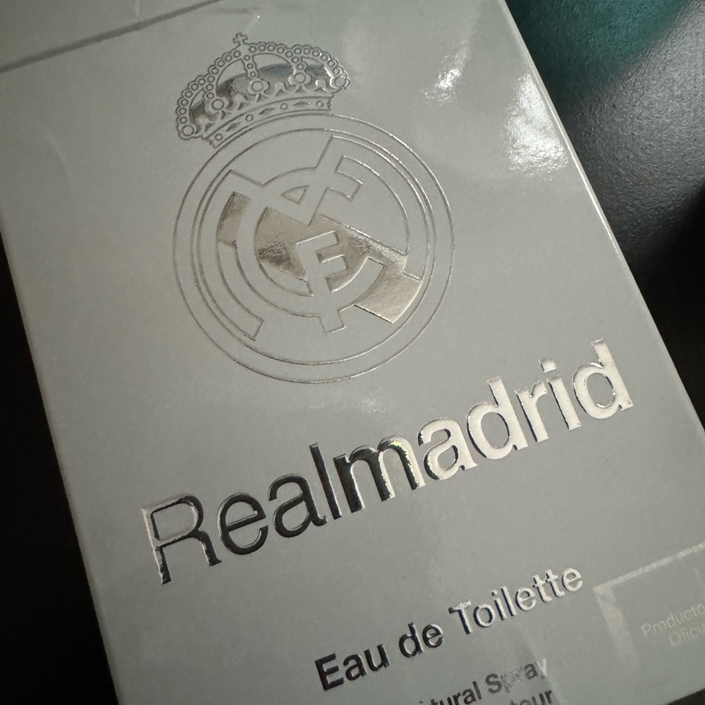 Real Madrid Eau de Toilette for Men - Silver